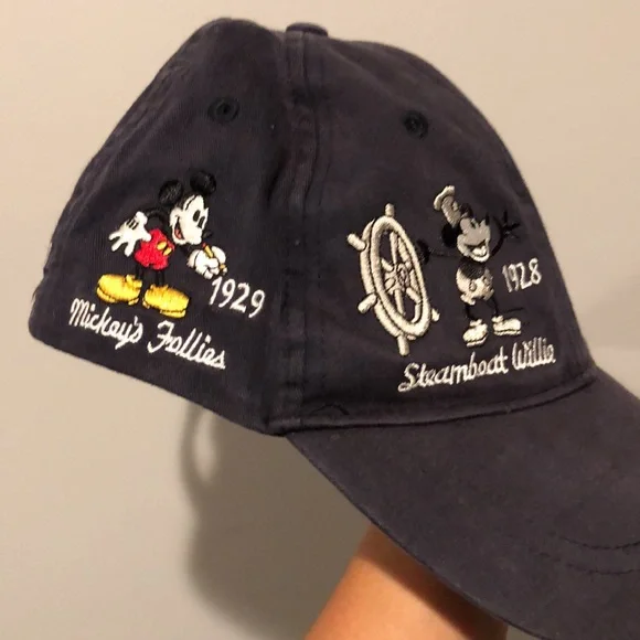 Walt Disney World Mickey Mouse Generations Classic Collection Baseball Hat - Picture 2 of 6